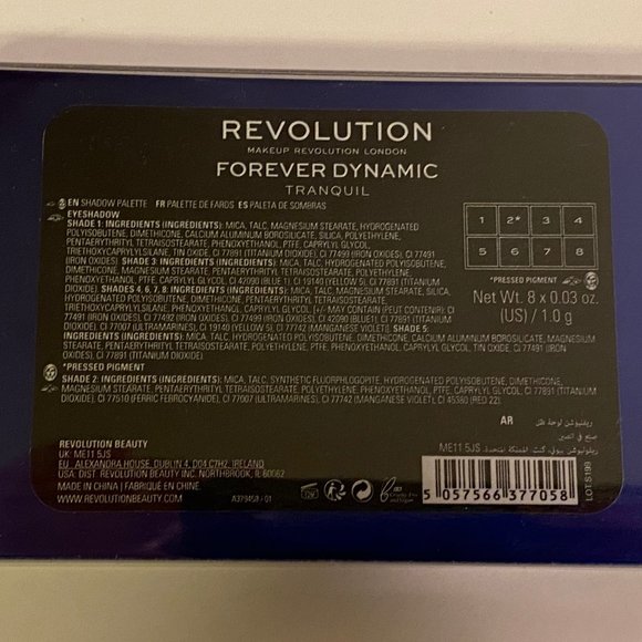 Makeup Revolution Tranquil Palette, NIB - Picture 2 of 6